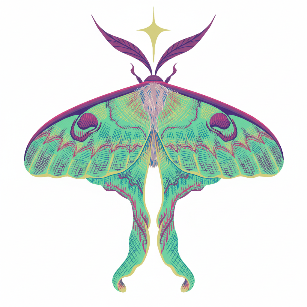 Smol Moth Art